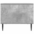 Sofabord Betongrå 90 x 50 x 40 cm Konstrueret træ