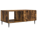 Sofabord Røget eg 90 x 50 x 40 cm Konstrueret træ