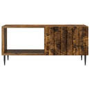 Sofabord Røget eg 90 x 50 x 40 cm Konstrueret træ
