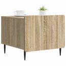 Sofabord med skuffe Sonoma-eg 49 x 50 x 42 cm Konstrueret træ