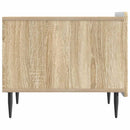 Sofabord med skuffe Sonoma-eg 49 x 50 x 42 cm Konstrueret træ