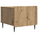Sofabord med skuffe Artisan-eg 49 x 50 x 42 cm Konstrueret træ