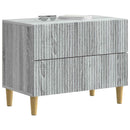 Natskab Grå sonoma-eg 62 x 34,5 x 48 cm Konstrueret træ