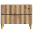 Natskab med skuffe Artisan-eg 62 x 34,5 x 48 cm Konstrueret træ