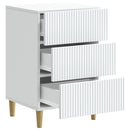 Natskab med skuffe Hvid 43 x 41 x 66,5 cm Konstrueret træ