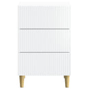 Natskab med skuffe Hvid 43 x 41 x 66,5 cm Konstrueret træ