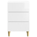 Natskab Hvid højglans 43 x 41 x 66,5 cm Konstrueret træ