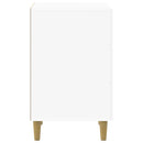 Natskab Hvid højglans 43 x 41 x 66,5 cm Konstrueret træ