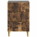 Natskab med skuffe Røget eg 43 x 41 x 66,5 cm Konstrueret træ
