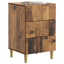 Natskab Gammelt træ 43 x 41 x 66,5 cm Konstrueret træ