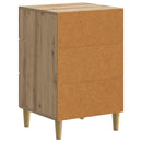 Natskab med skuffe Artisan-eg 43 x 41 x 66,5 cm Konstrueret træ
