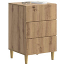 Natskab med skuffe Artisan-eg 43 x 41 x 66,5 cm Konstrueret træ