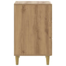 Natskab med skuffe Artisan-eg 43 x 41 x 66,5 cm Konstrueret træ