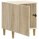 Natskab 2 pcs Sonoma-eg 43 x 34,5 x 50 cm Konstrueret træ