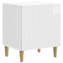 Natskab 2 pcs Hvid højglans 43 x 34,5 x 50 cm Konstrueret træ