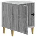 Natskab 2 pcs Grå sonoma-eg 43 x 34,5 x 50 cm Konstrueret træ