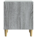 Natskab 2 pcs Grå sonoma-eg 43 x 34,5 x 50 cm Konstrueret træ
