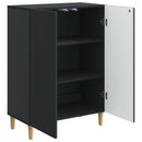 Sideboard Sort 66 x 34,5 x 90 cm Konstrueret træ