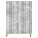 Sideboard Betongrå 66 x 34,5 x 90 cm Konstrueret træ