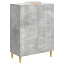 Sideboard Betongrå 66 x 34,5 x 90 cm Konstrueret træ