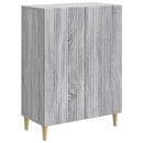 Sideboard Grå sonoma-eg 66 x 34,5 x 90 cm Konstrueret træ