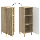 Sideboard Sonoma-eg 33 x 34,5 x 90 cm Konstrueret træ