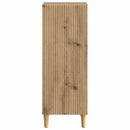 Sideboard Artisan-eg 33 x 34,5 x 90 cm Konstrueret træ