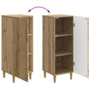 Sideboard Artisan-eg 33 x 34,5 x 90 cm Konstrueret træ