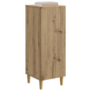 Sideboard Artisan-eg 33 x 34,5 x 90 cm Konstrueret træ