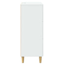 Skuffeskab Hvid 66 x 34,5 x 90 cm Konstrueret træ