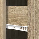 Skuffeskab Sonoma-eg 66 x 34,5 x 90 cm Konstrueret træ