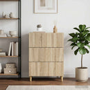 Skuffeskab Sonoma-eg 66 x 34,5 x 90 cm Konstrueret træ