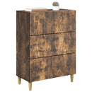Skuffeskab Røget eg 66 x 34,5 x 90 cm Konstrueret træ