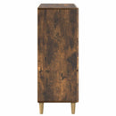 Skuffeskab Røget eg 66 x 34,5 x 90 cm Konstrueret træ
