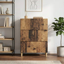 Skuffeskab Gammelt træ 66 x 34,5 x 90 cm Konstrueret træ