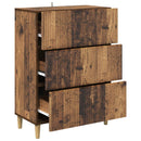 Skuffeskab Gammelt træ 66 x 34,5 x 90 cm Konstrueret træ