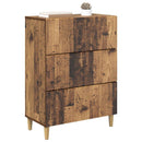 Skuffeskab Gammelt træ 66 x 34,5 x 90 cm Konstrueret træ