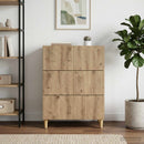 Skuffeskab 66 x 34,5 x 90 cm Konstrueret træ Artisan-eg
