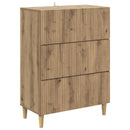 Skuffeskab 66 x 34,5 x 90 cm Konstrueret træ Artisan-eg