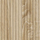Skuffeskab Sonoma-eg 33 x 34,5 x 90 cm Konstrueret træ