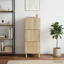 Skuffeskab Sonoma-eg 33 x 34,5 x 90 cm Konstrueret træ