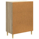 Sideboard Sonoma-eg 66 x 34,5 x 90 cm Konstrueret træ