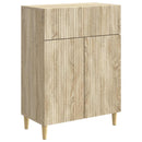 Sideboard Sonoma-eg 66 x 34,5 x 90 cm Konstrueret træ