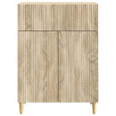 Sideboard Sonoma-eg 66 x 34,5 x 90 cm Konstrueret træ