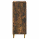 Sideboard med skuffe Røget eg 66 x 34,5 x 90 cm Konstrueret træ