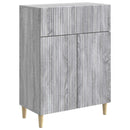 Sideboard Grå sonoma-eg 66 x 34,5 x 90 cm Konstrueret træ