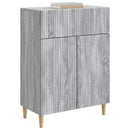 Sideboard Grå sonoma-eg 66 x 34,5 x 90 cm Konstrueret træ