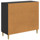Sideboard Sort 89 x 34,5 x 80 cm Konstrueret træ