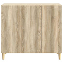 Sideboard Sonoma-eg 89 x 34,5 x 80 cm Konstrueret træ