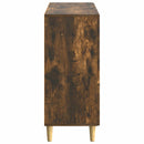 Sideboard Røget eg 89 x 34,5 x 80 cm Konstrueret træ